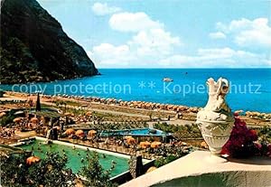 Bild des Verkufers fr Postkarte Carte Postale 72875443 Forio d Ischia Giardini Poseidon Gaerten Swimming Pool Strand Meer Fori zum Verkauf von Versandhandel Boeger