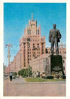 Bild des Verkufers fr Postkarte Carte Postale 72873860 Moscow Moskva Monument to Mayakovsky Moscow zum Verkauf von Versandhandel Boeger