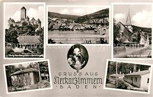 Seller image for Postkarte Carte Postale 72889764 Neckarzimmern Burg Hornberg Goetz von Berlichingen Jugendheim Kirche Ne for sale by Versandhandel Boeger