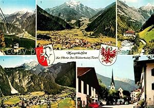 Imagen del vendedor de Postkarte Carte Postale 72894087 Mayrhofen Zillertal Penkenbahn Gruenberg Zillergrund Brandbergkolm Ahor a la venta por Versandhandel Boeger