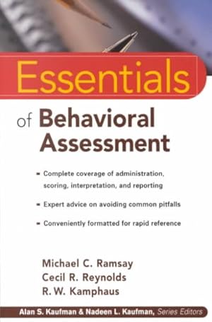 Seller image for Essentials of Behavioral Assessment for sale by GreatBookPrices