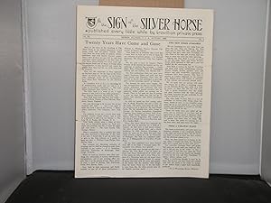 Trovillion Private Press (at the Sign of the Silver Horse) - Announcement of "More Beautiful Book...