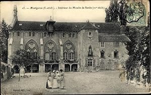 Ansichtskarte / Postkarte Montgeron Essonne, Intérieur du Moulin de Senlis