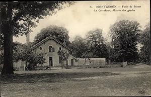 Ansichtskarte / Postkarte Montgeron Essonne, Forêt de Sénart, Le Carrefour, Maison des gardes