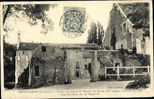 Ansichtskarte / Postkarte Montgeron Essonne, Entrée principale du Moulin de Senlis