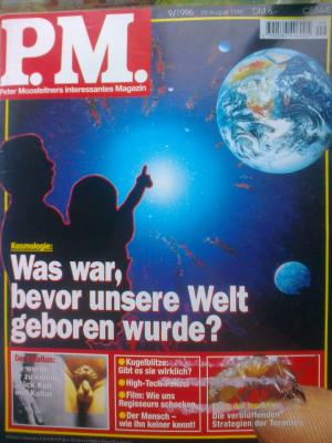 Immagine del venditore per P.M. Peter Mossleitners interessantes Magazin Heft 9/1996 venduto da Versandantiquariat Jena