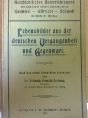 Bild des Verkufers fr Lebensbilder aus der deutschen Vergangenheit und Gegenwart. zum Verkauf von Versandantiquariat Jena