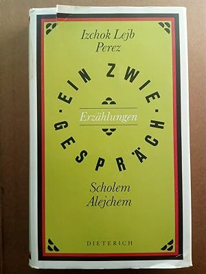 Imagen del vendedor de Ein Zwiegesprch : Erzhlungen a la venta por Versandantiquariat Jena