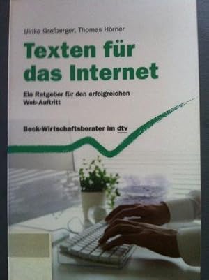 Seller image for Texten fr das Internet - Ein Ratgeber fr den erfolgreichen Web-Auftritt for sale by Versandantiquariat Jena
