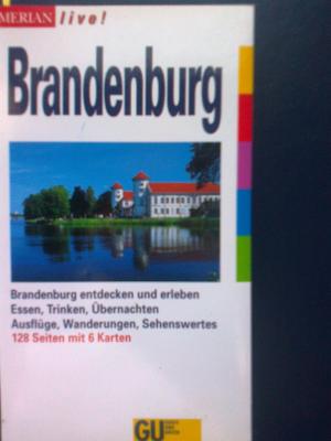 Bild des Verkufers fr Brandenburg entdecken und erleben zum Verkauf von Versandantiquariat Jena