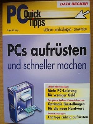 Seller image for QuickTipps PCs aufrsten und schneller machen for sale by Versandantiquariat Jena