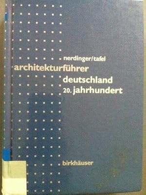 Bild des Verkufers fr Architekturfhrer des 20. Jahrhunderts - Deutschland zum Verkauf von Versandantiquariat Jena