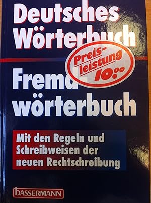 Bild des Verkufers fr Deutsches Wrterbuch - Fremdwrterbuch zum Verkauf von Versandantiquariat Jena