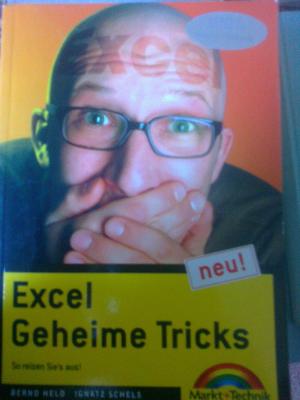 Bild des Verkufers fr Excel Geheime Tricks zum Verkauf von Versandantiquariat Jena