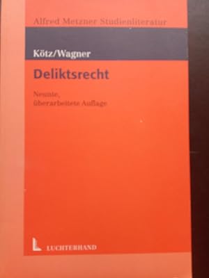 Seller image for Deliktsrecht. for sale by Versandantiquariat Jena
