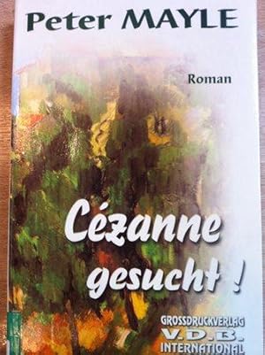 Bild des Verkufers fr Czanne gesucht!. Grodruck zum Verkauf von Versandantiquariat Jena