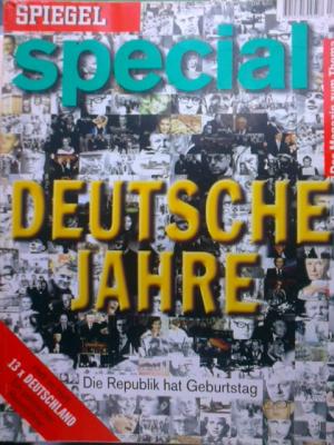 Bild des Verkufers fr Spiegel special Ausgabe Heft Nr. 9/1998. 50 fnfzig Deutsche Jahre. Die Republik hat Geburtstag zum Verkauf von Versandantiquariat Jena
