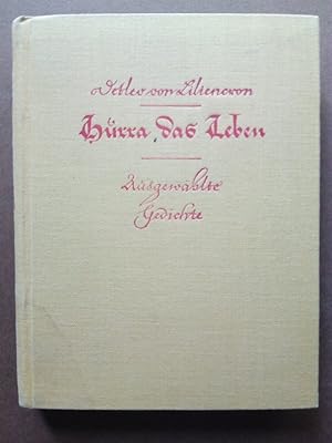 Seller image for Hurra das Leben. Ausgewhlte Gedichte for sale by Versandantiquariat Jena