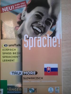 Imagen del vendedor de Talk More Slowakisch. 1 CD-ROM Verstehen und Sprechen in der Praxis. a la venta por Versandantiquariat Jena