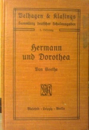 Bild des Verkufers fr Hermann und Dorothea. Sammlung deutscher Schulausgaben. zum Verkauf von Versandantiquariat Jena