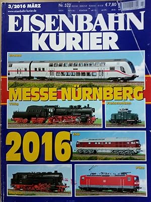 Image du vendeur pour Eisenbahn Kurier. Heft 3/2016 mis en vente par Versandantiquariat Jena