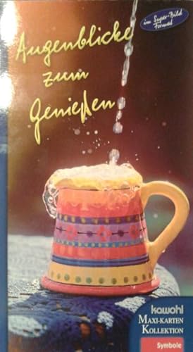 Bild des Verkufers fr Augenblicke zum Genieen - Kawohl-Maxi-Postkarten-Buch zum Verkauf von Versandantiquariat Jena
