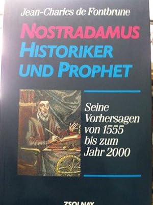 Bild des Verkäufers für Nostradamus Historiker und Prophet zum Verkauf von Versandantiquariat Jena