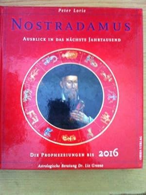 Seller image for Nostradamus Prophezeiungen bis 2016 for sale by Versandantiquariat Jena