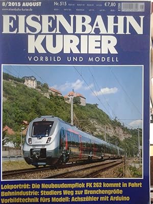 Bild des Verkufers fr Eisenbahn Kurier. Heft 8/2015 zum Verkauf von Versandantiquariat Jena