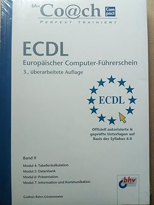 Bild des Verkufers fr ECDL Band II. Der bhv-Coach ECDL Teil: Bd. 2. Europischer Computer-Fhrerschein zum Verkauf von Versandantiquariat Jena