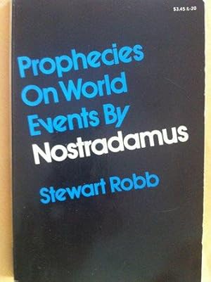 Seller image for Nostradamus Prophecies on World Events for sale by Versandantiquariat Jena