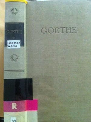 Seller image for Goethes Werke in zwlf Bnden. Band 11. Schriften zu Kunst und Literatur. for sale by Versandantiquariat Jena