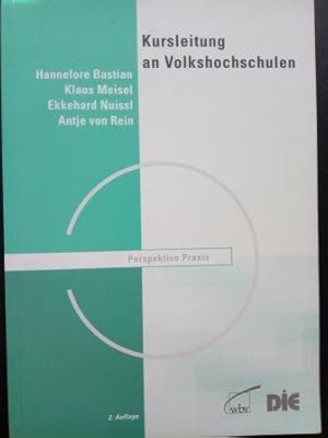 Bild des Verkufers fr Kursleitung an Volkshochschulen zum Verkauf von Versandantiquariat Jena