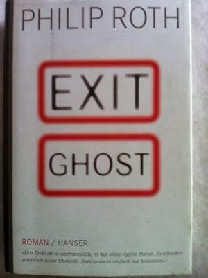 Imagen del vendedor de Exit Ghost a la venta por Versandantiquariat Jena