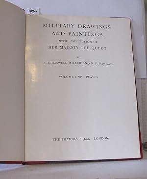 Seller image for Military drawings and paintings in the collection of her majesty the queen Volume One. Plates for sale by Librairie Albert-Etienne