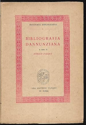 Imagen del vendedor de Bibliografia dannunziana a la venta por Libreria Tara