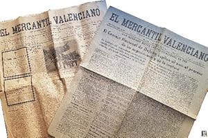 EL MERCANTIL VALENCIANO 1936/1937/1938/1939 (Guerra Civil Española) 818 números