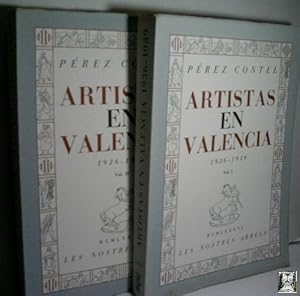 Seller image for ARTISTAS EN VALENCIA 1936 - 1939. 2 VOLMENES for sale by Librera Maestro Gozalbo
