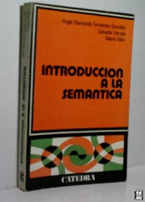 INTRODUCCIÓN A LA SEMÁNTICA