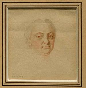 Nicolas Lancret; Aquarell Portrait 18.Jhdt. (K)