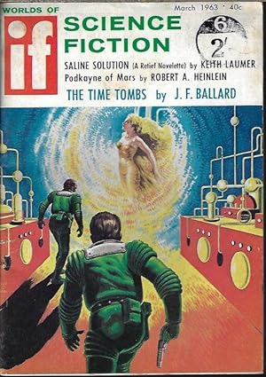 Image du vendeur pour IF Science Fiction: March, Mar. 1963 ("Podkayne of Mars") mis en vente par Books from the Crypt