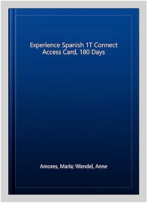 Image du vendeur pour Experience Spanish 1T Connect Access Card, 180 Days mis en vente par GreatBookPrices