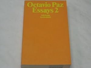 Bild des Verkufers fr Essays. Octavio Paz. Aus d. Span. von Carl Heupel u. Rudolf Wittkopf / Suhrkamp-Taschenbuch zum Verkauf von Antiquariat Buchhandel Daniel Viertel