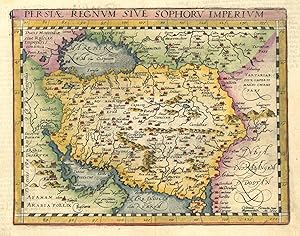 Bild des Verkufers fr Persiae Regnvm Sive Sophorv Imperivm - Coloniae formulis Jani Buxmacheri. An. 1600.':. zum Verkauf von Antiquariat Norbert Haas