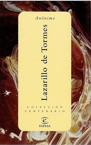 Imagen del vendedor de Lazarillo de Tormes (Coleccion centenario) (NUEVO) a la venta por Librería Diálogo