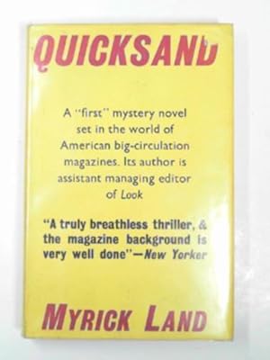 Seller image for Quicksand for sale by Cotswold Internet Books