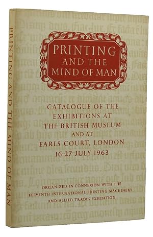 Imagen del vendedor de PRINTING AND THE MIND OF MAN a la venta por Kay Craddock - Antiquarian Bookseller