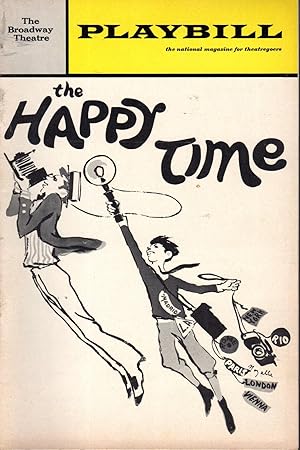 Imagen del vendedor de Playbill: Volume 5, No. 12: February, 1968: Featuring The Broadway Theatre Presentation of "The Happy Time" a la venta por Dorley House Books, Inc.