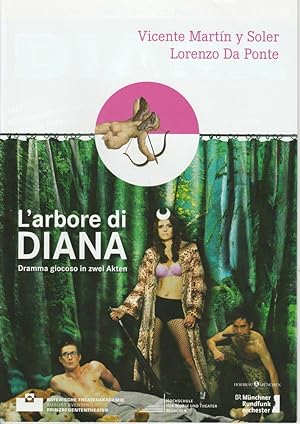 Bild des Verkufers fr Programmheft L'arbore di DIANA. Dramma giocoso von Vicente Martin y Soler und Lorenzo da Ponte. Premiere 20. Februar 2015 zum Verkauf von Programmhefte24 Schauspiel und Musiktheater der letzten 150 Jahre