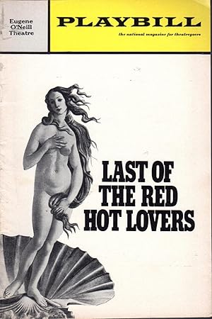 Imagen del vendedor de Playbill: Volume 7, No. 5, May, 1970: Featuring the Eugene O'Neill Theatre Presentation of "Last of the Red Hot Lovers " a la venta por Dorley House Books, Inc.